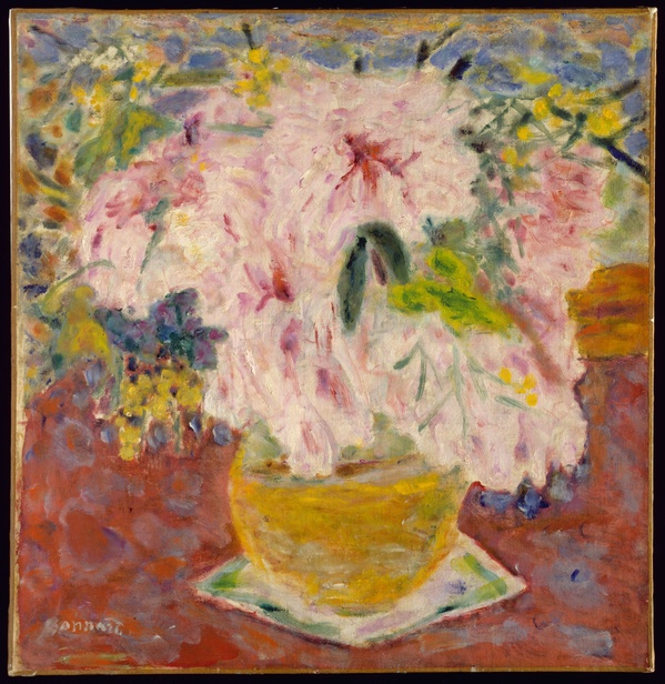 Pink Bouquet - Pierre Bonnard (ca. 1930)
