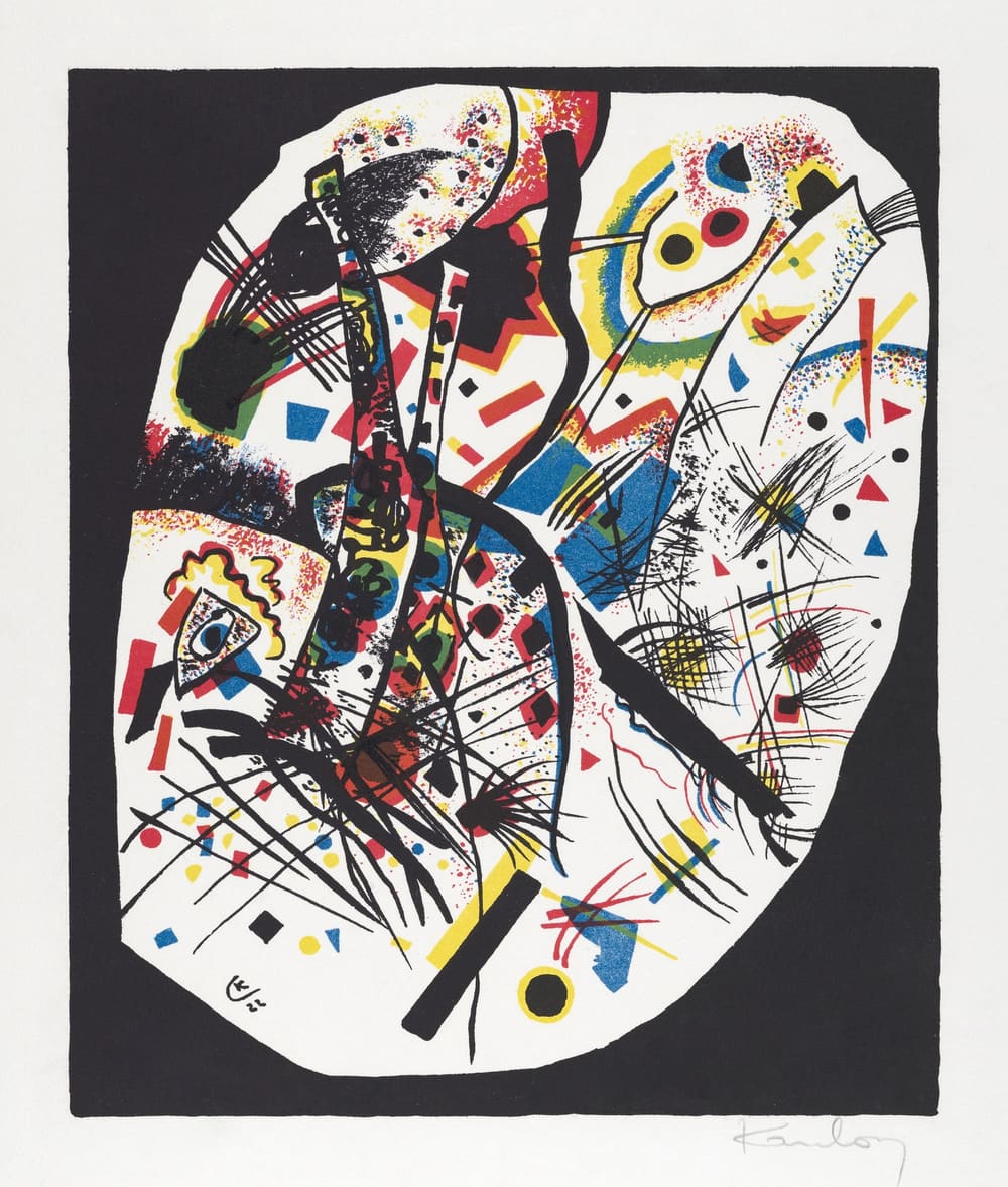 Kleine Welten III (Small Worlds III) - Wassily Kandinsky (1922)