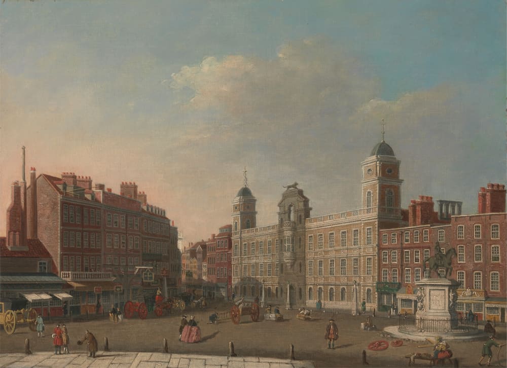 Northumberland House, London - After Canaletto (c. 1753–1773)