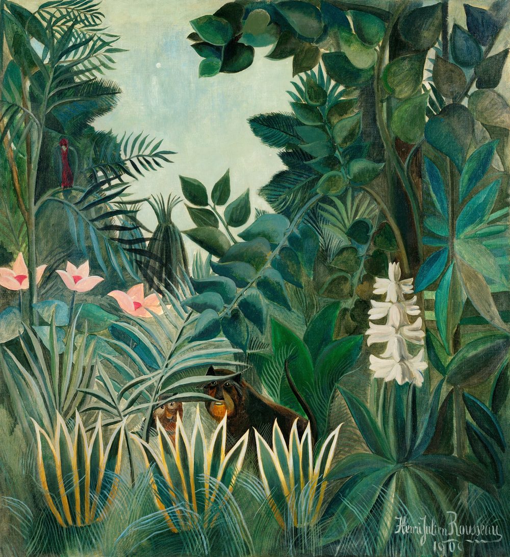 The Equatorial Jungle - Henri Rousseau (1909)