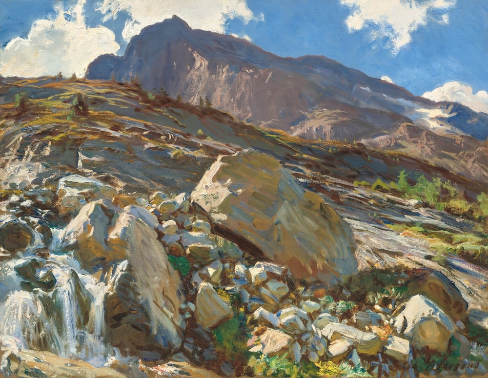 Simplon Pass - John Singer Sargent (1911)