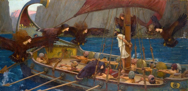 Ulysses and the Sirens - John William Waterhouse (1891)