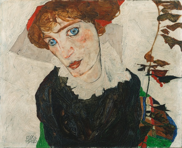 Portrait of Wally Neuzil - Egon Schiele (1912)