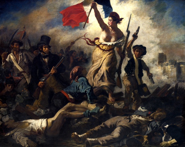 Liberty Leading the People - Eugène Delacroix (1830)