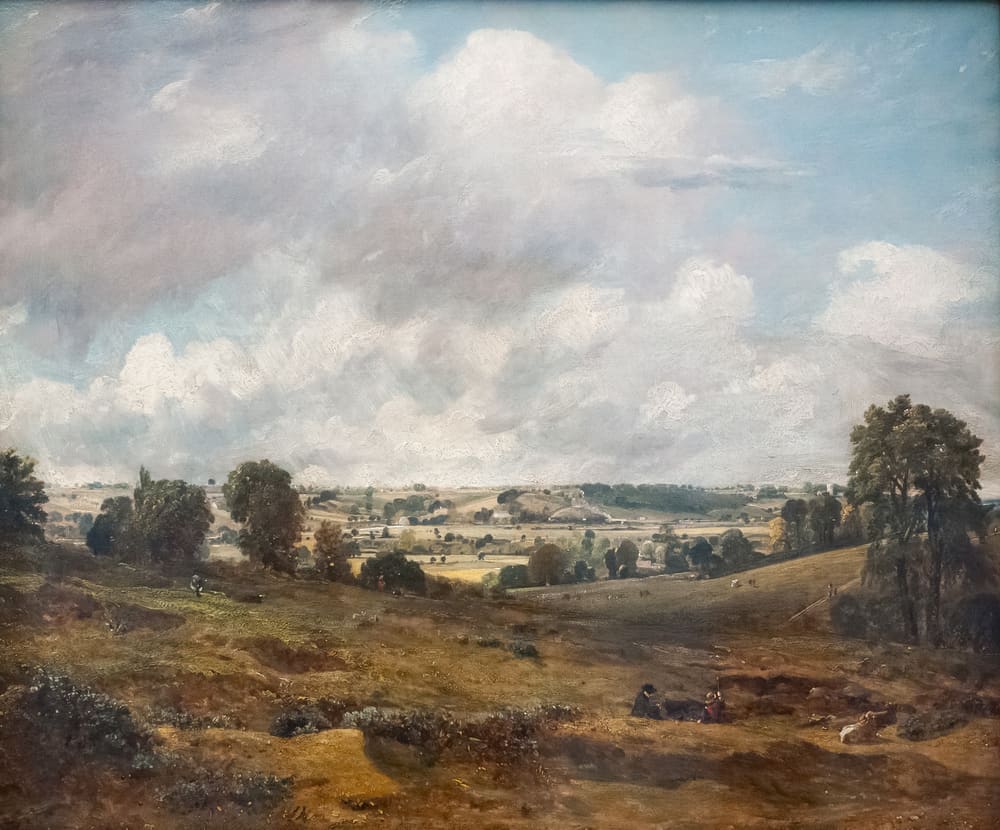 View of Dedham Vale from East Bergholt - John Constable (1815)
