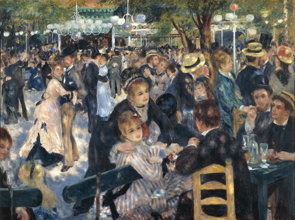 Bal du moulin de la Galette - Pierre-Auguste Renoir (1876)