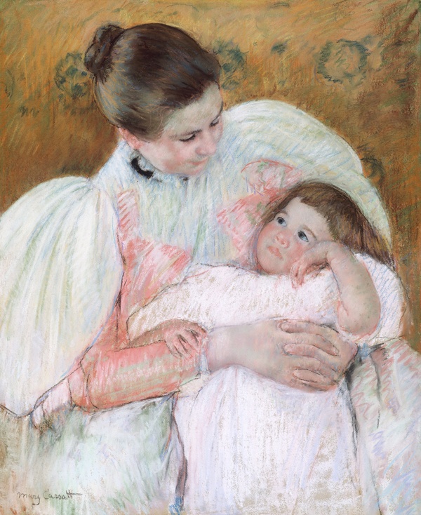 Nurse and Child - Mary Cassatt (1896–1897)