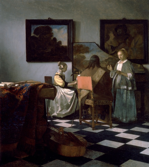 The Concert - Johannes Vermeer (c. 1664)