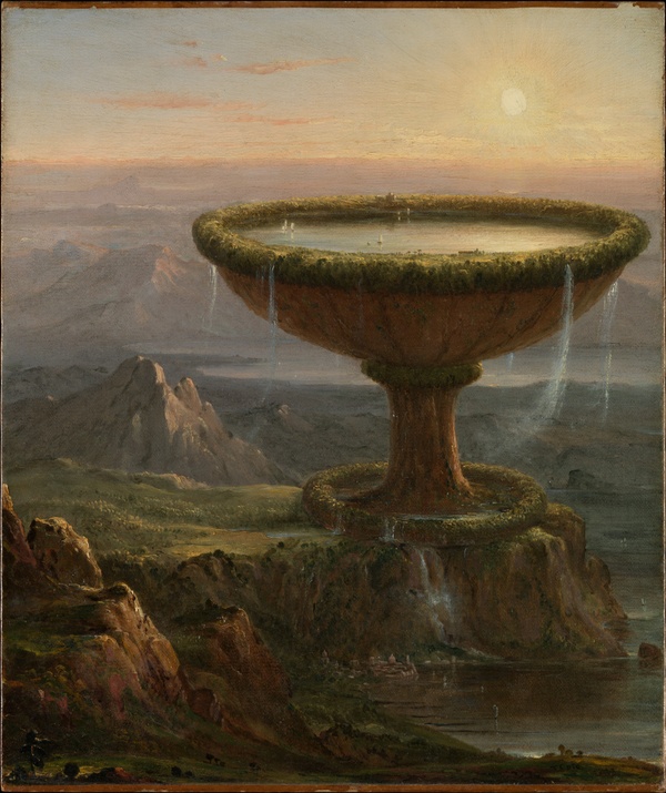 The Titan's Goblet - Thomas Cole (1833)