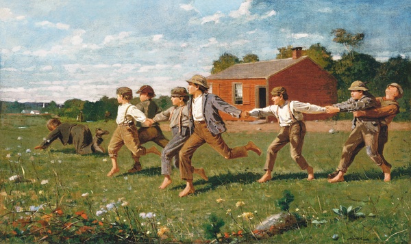 Snap the Whip - Winslow Homer (1872)