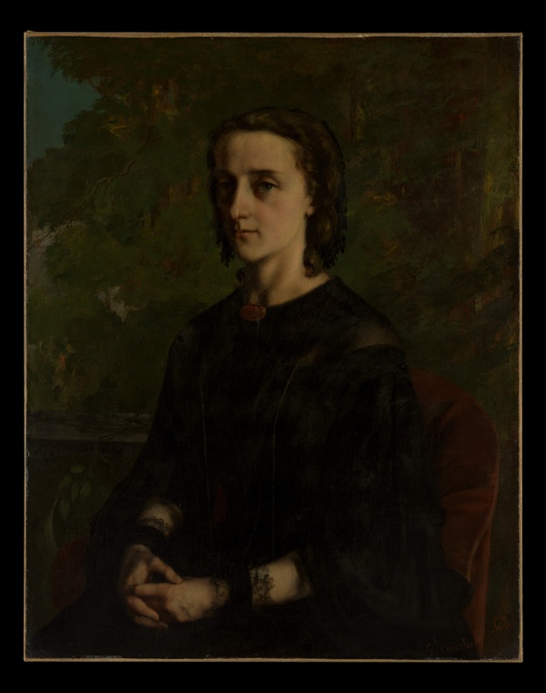 Madame Frederic Breyer (Fanny Hélène Van Bruyssel, 1830–1894) - Gustave Courbet (1858)