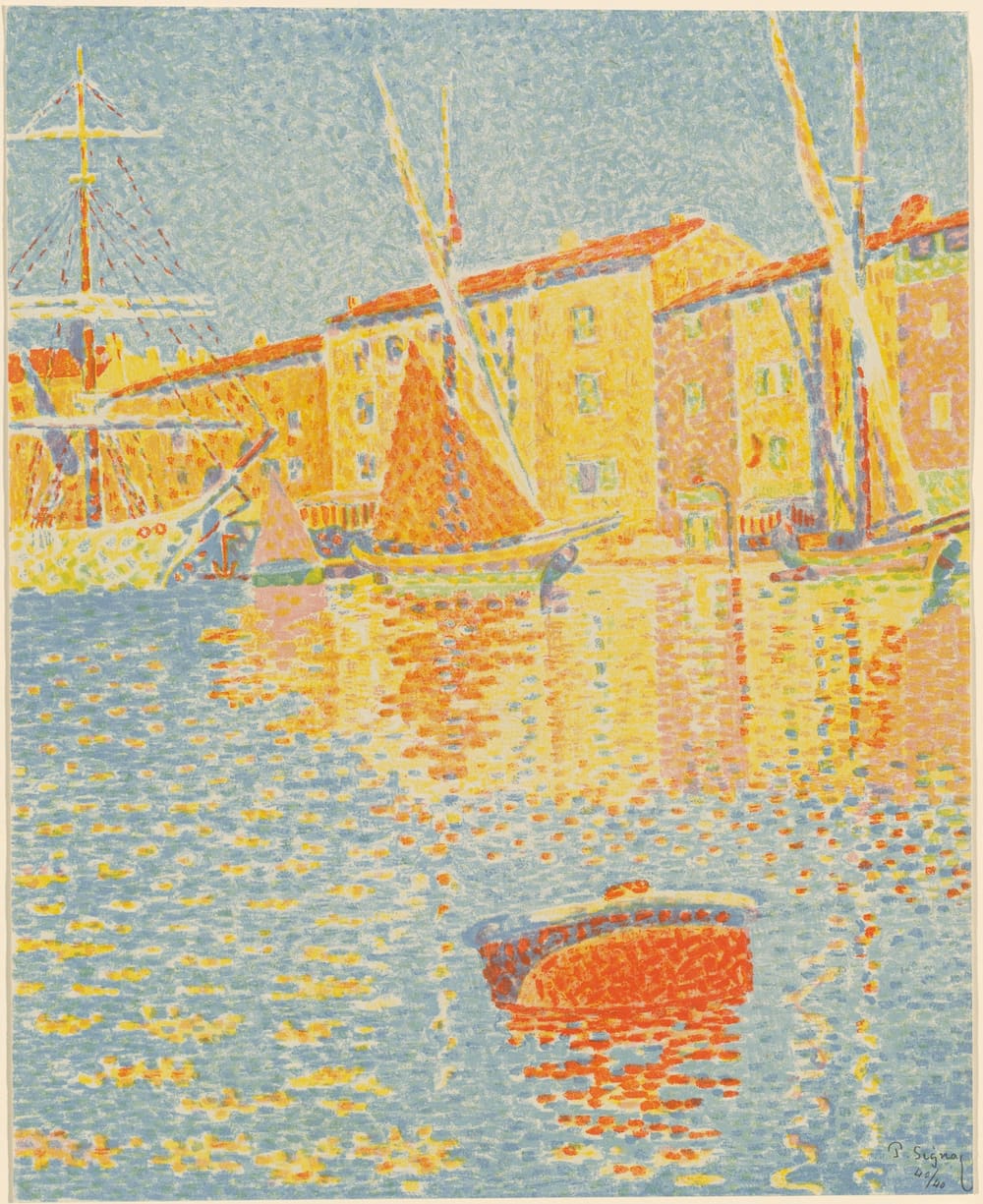 The Buoy (La bouée) - Paul Signac (1894)