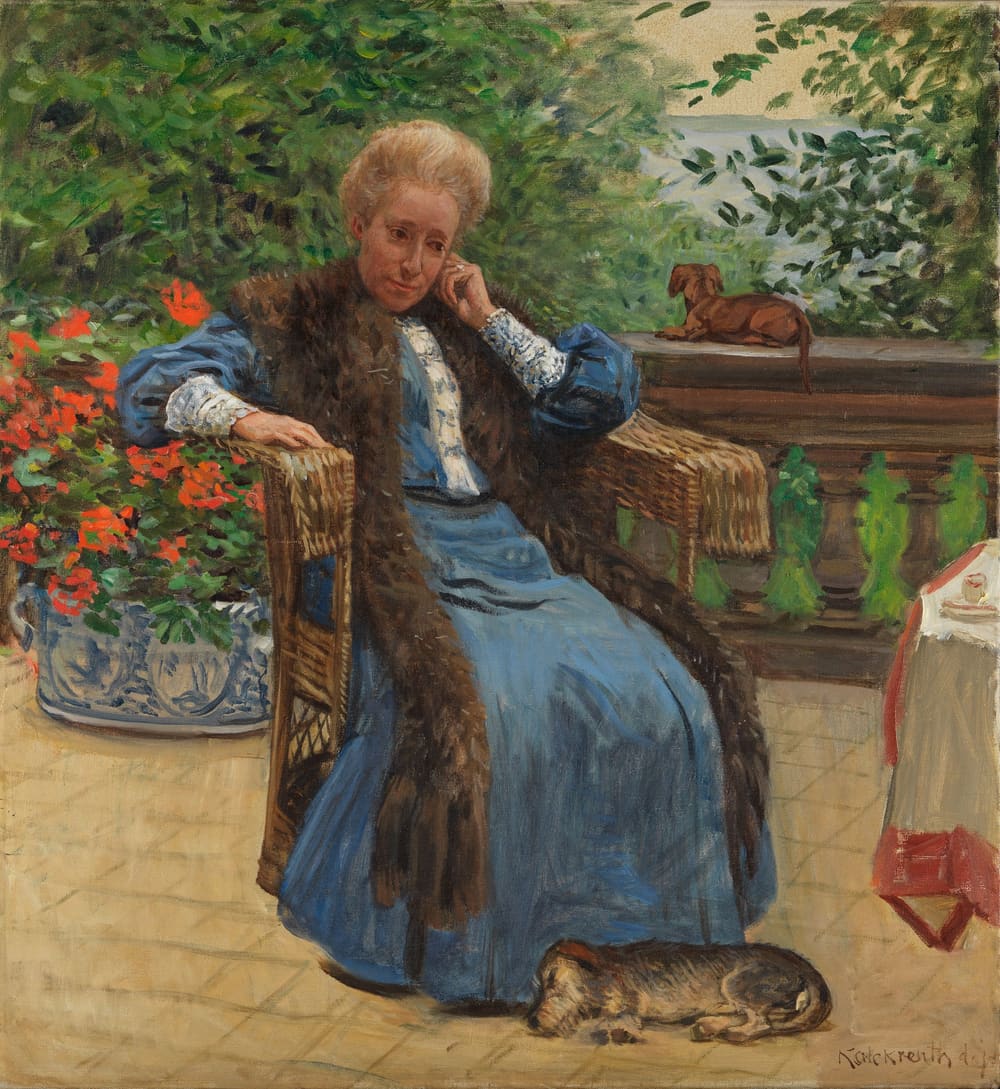 Ohne Titel - Leopold von Kalckreuth
