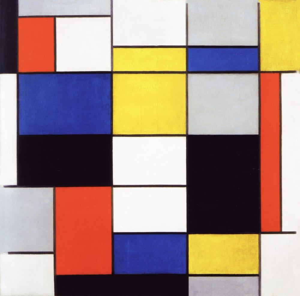 Composition C - Piet Mondrian (1920)