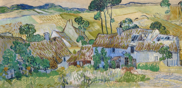 Farms near Auvers - Vincent van Gogh (1890)
