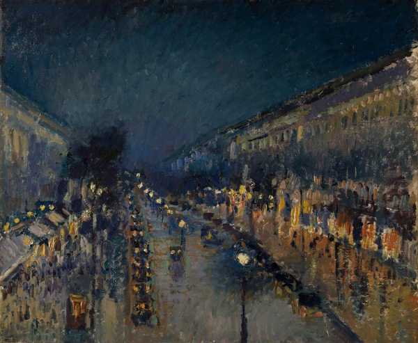 Boulevard Montmartre - Camille Pissarro (1897)