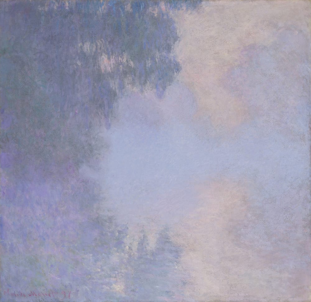 Branch of the Seine near Giverny (Mist) - Claude Monet (1897)