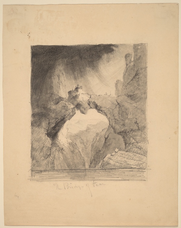 The Bridge of Fear - Thomas Cole (1827)