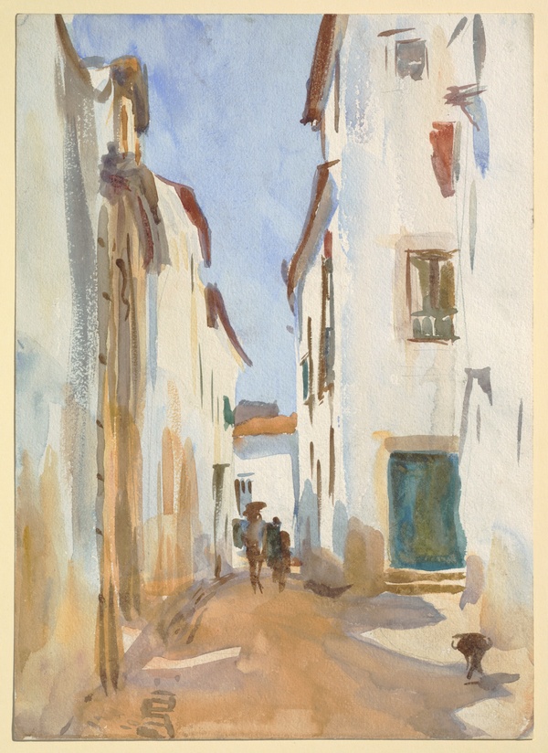 Street Scene, Spain - John Singer Sargent (c. 1892–95)