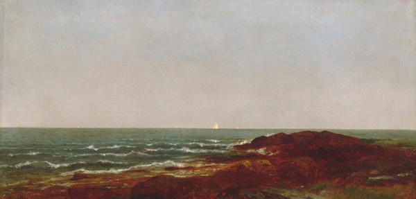 The Sea - John Frederick Kensett (1872)