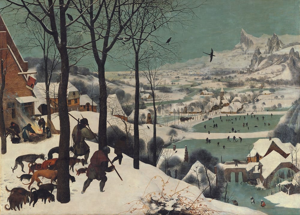 The Hunters in the Snow (January) - Pieter Bruegel the Elder (1565)