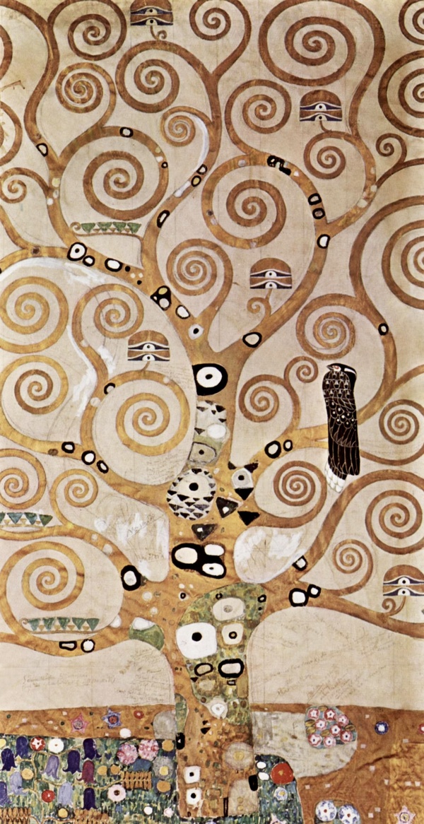 The Tree of Life (L'Arbre de Vie), Stoclet Frieze - Gustav Klimt (1905–1909)