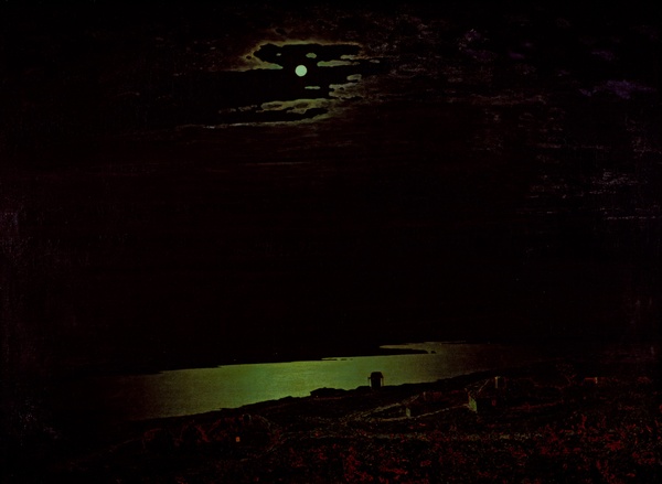 Night on the Dnieper - Arkhip Kuindzhi (1882)