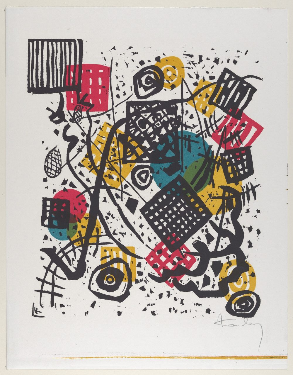 Kleine Welten V (Small Worlds V) - Wassily Kandinsky (1922)