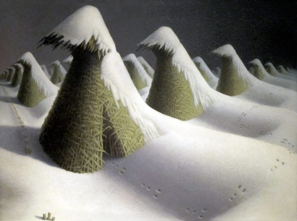 January - Grant Wood (1940)