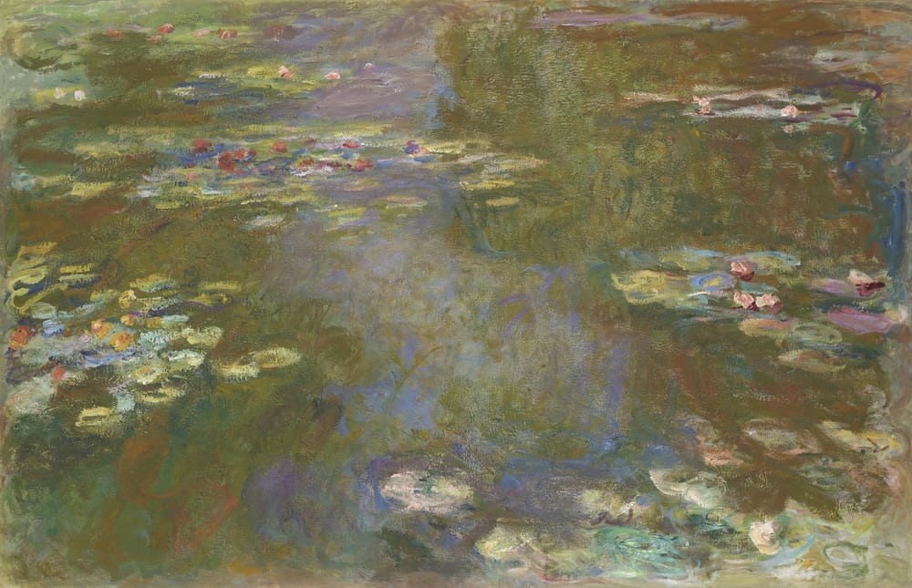 Water Lily Pond - Claude Monet (c. 1917–1919)