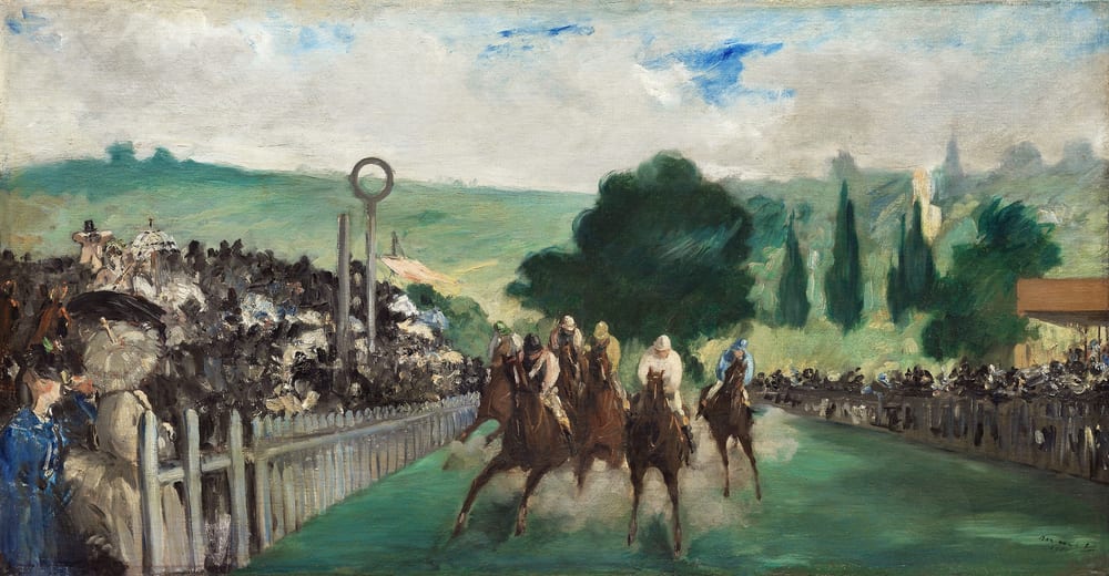 The Races at Longchamp - Édouard Manet (1866)