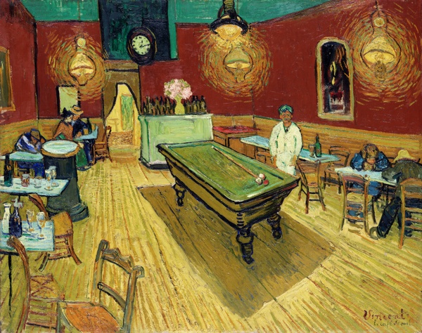 Le café de nuit (The Night Café) - Vincent van Gogh (1888)