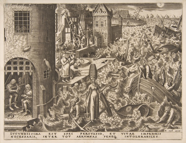 Hope (Spes), from The Virtues - Pieter Bruegel the Elder (1559–1560)