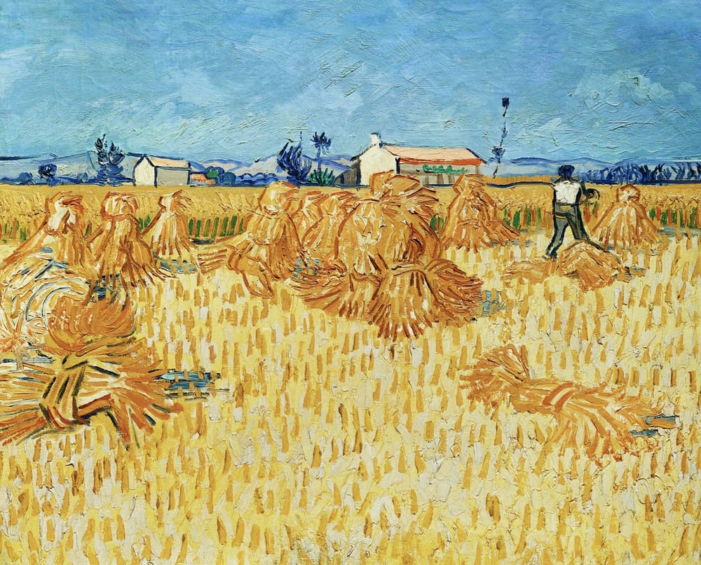 The Harvest (La Moisson) - Vincent van Gogh (1888)