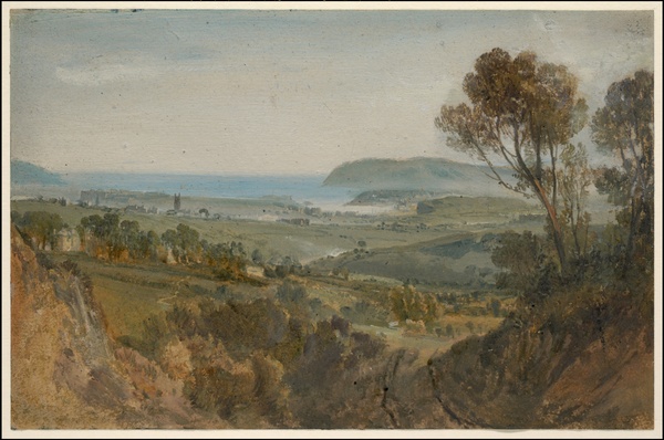 Distant View of Plymouth - J.M.W. Turner (1813)