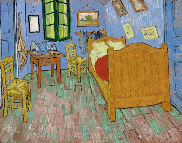 The Bedroom in Arles - Vincent van Gogh (1888)