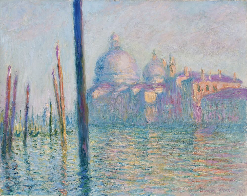 Le Grand Canal, Venice - Claude Monet (1908)