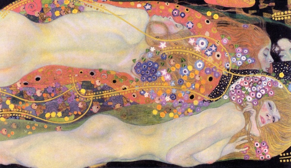 Water Serpents I (Wasserschlangen I) - Gustav Klimt (1904–1907)