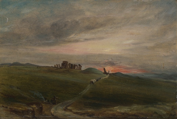 Stonehenge at Sunset - John Constable (1836)