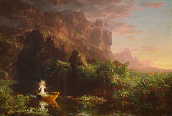 The Voyage of Life: Childhood - Thomas Cole (1842)