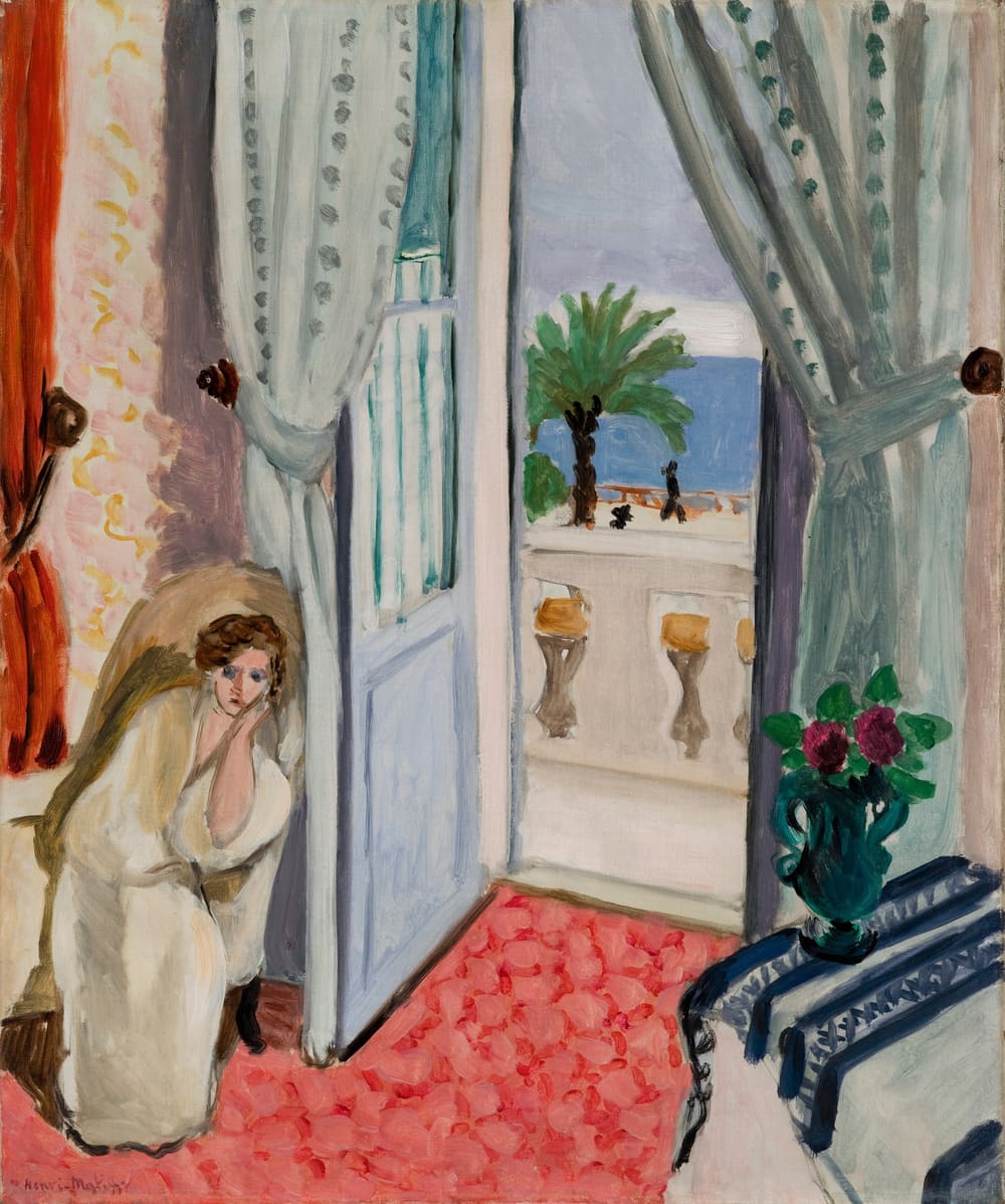 Interior at Nice - Henri Matisse (1919 or 1920)