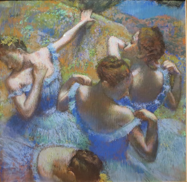 Blue Dancers (Danseuses bleues) - Edgar Degas (1897)